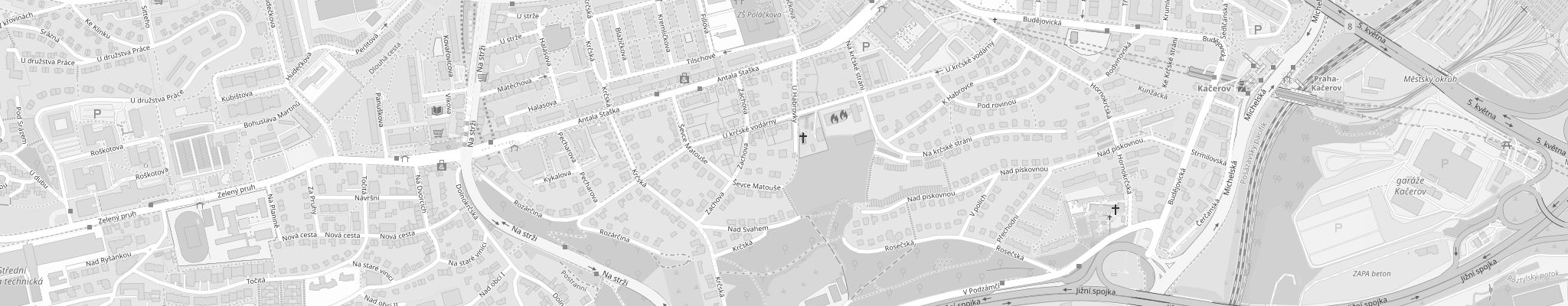 Map of the Eller office at U Habrovky 247/11, Prague 4 – open in Google Maps