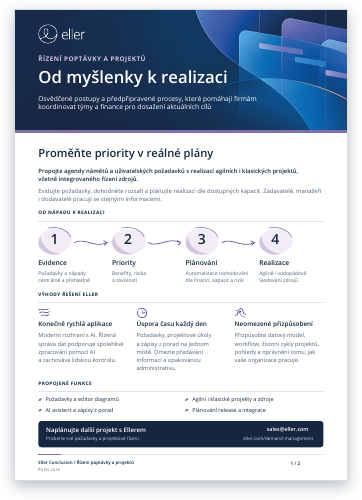 White paper Řízení projektů a požadavků